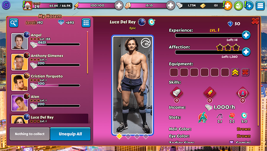 juego porno gay pornstar harem